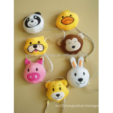 5cm Lovely plush animal toys with portable